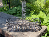 Rod Iron Basket - Home or Garden Decor