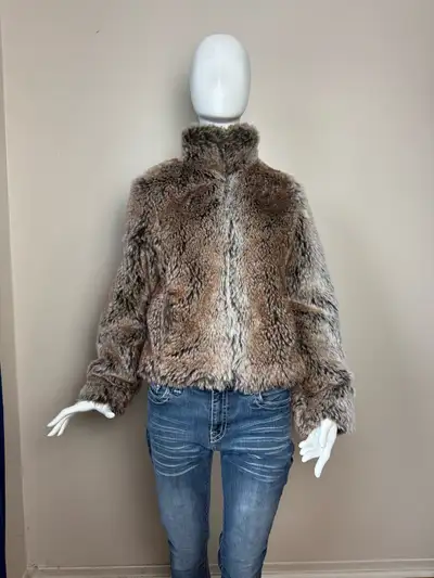 Le château Faux Fur Jacket (medium), View more