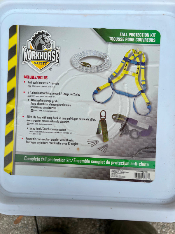 Fall Protection Kit by Workhorse in Roofing in Barrie - Image 2