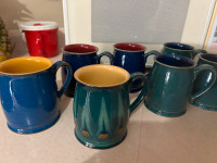 Denby Mug Pairs - Tudor, Curves and Grand - see prices in ad