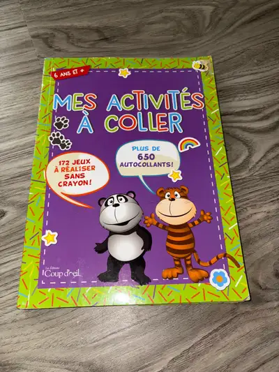 Mes activités à coller cahier d’exercices 1e année primaire , View more
