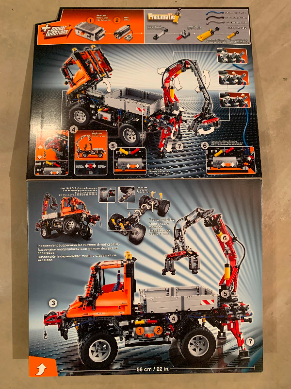 Lego Technic Unimog 8110 Set in Toys & Games in Calgary - Image 2