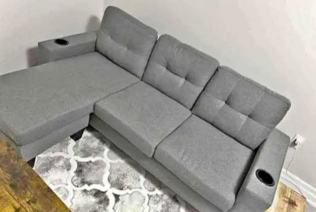 Budget Friendly Sectional Couch - Free COD63005665845889121