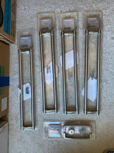 IKEA Varnhem / VARDE Handle Nickel Plated Drawer Pull, View more