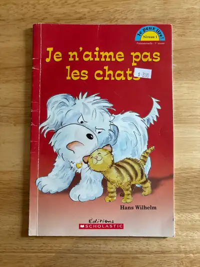 Je n’aime pas les chats (french book), View more