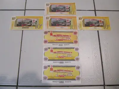 Collectable Pioneer Bonus Bucks Three Versions 7pc Lot Circ 1995, View more
