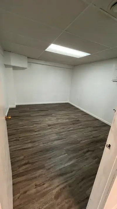 One bedroom available in basement
