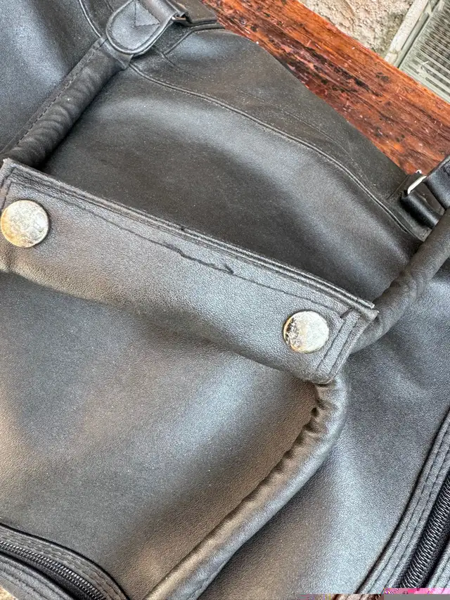 Faux Leather Black Tote65151223492097122
