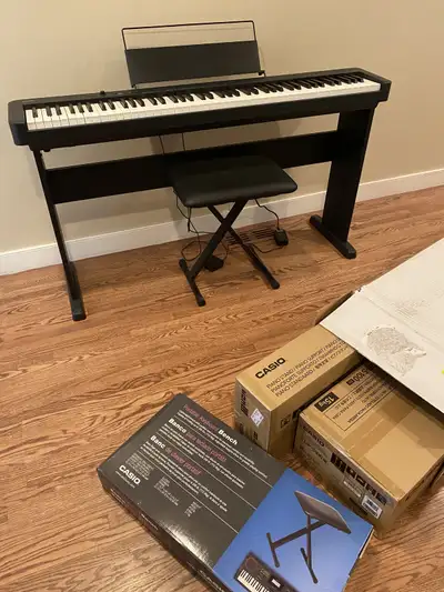 Excellent sounding Compact 88 Weighted Keys Piano Keyboard, View more