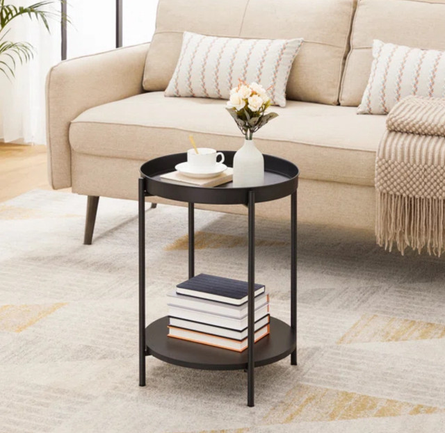 Kappel Steel Tray Top End Table in Other Tables in Hamilton