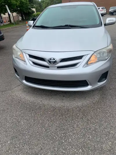 2012 Toyota Corolla Clean title selling with safety Heated seat Bluetooth Power windows CarPlay and...