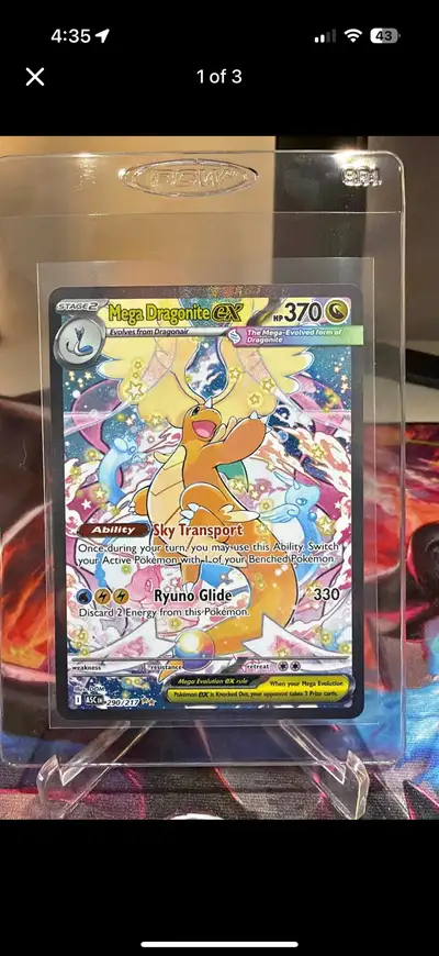 Pokemon Mega Dragonite EX Card, View more