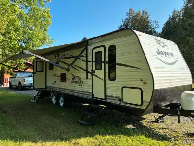 Travel trailer gently used and in great shape. All clean and ready to go camping. Tow bars and trail...