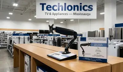 Monitor Mount - Insignia Single Full Motion Hydraulic, View more
