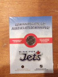 Winnipeg Jets 50 cent coin 2011/2012 from Canadian Mint