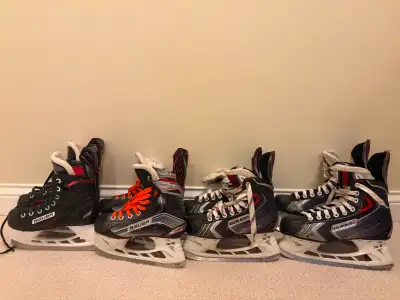 Bauer Junior Skates 1, 1.5, 2, and 5.5, View more
