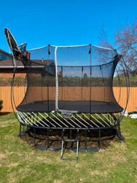 Springfree 11x11 square trampoline -
