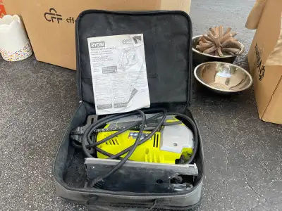 Ryobi orbital corded jig saw, View more