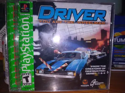PLAY STATION 1 GAME  DRIVER, View more