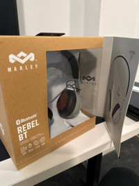 Marley Rebel Bluetooth headphone brand new 