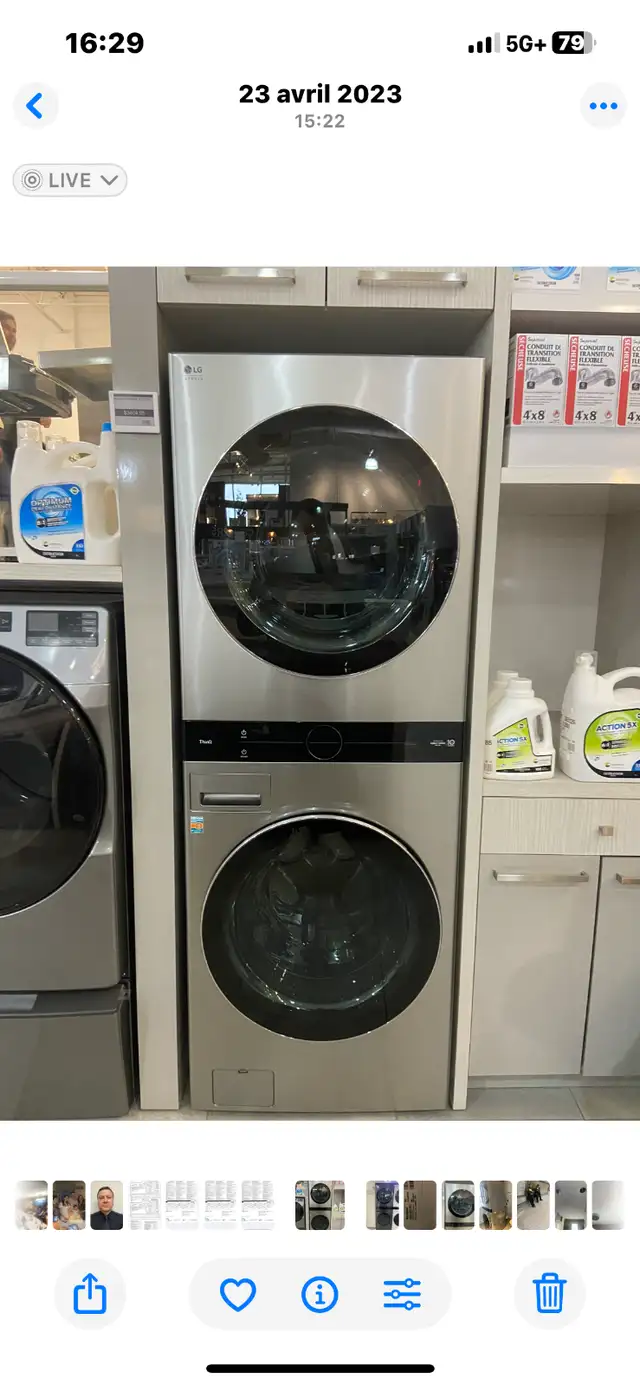 Laveuse sécheuse LG Studio in Washers & Dryers in Longueuil / South Shore - Image 4