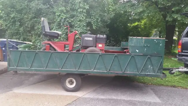 Riding lawnmower + trailer for sale  in Cargo & Utility Trailers in City of Toronto - Image 6