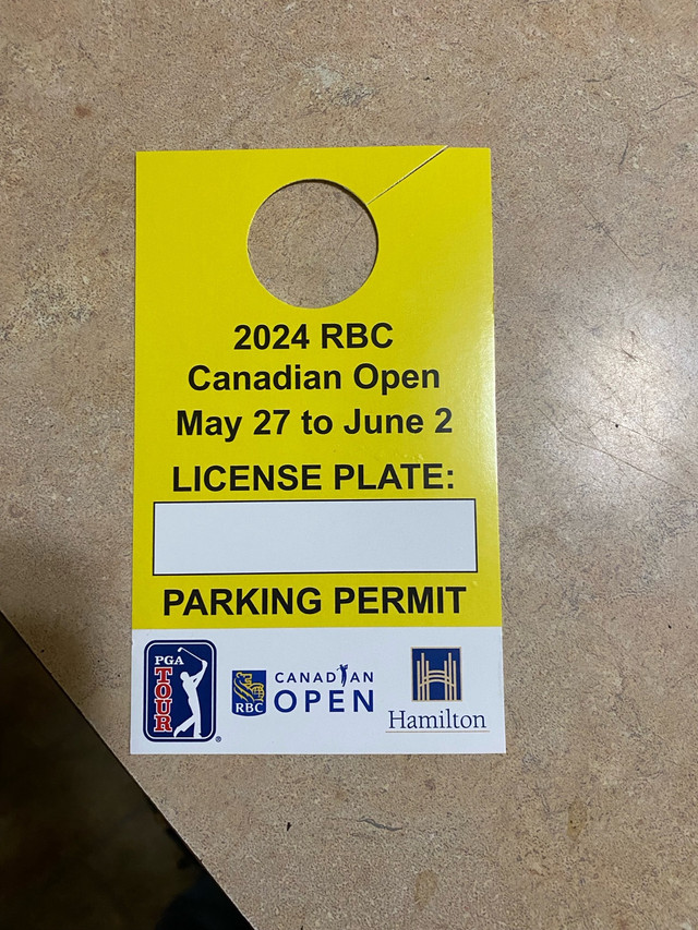 2 2024 RBG parking permits in Other in La Ronge