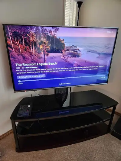 *Panasonic 55 inch Tv with Stand/Mount-Excellent Condition, View more