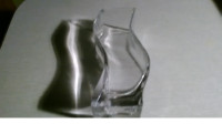 Crystal Vase-2-3lbs.-good cond.