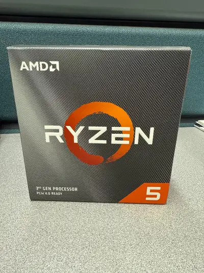 Ryzen 5 3600 CPU with stock cooler (used), View more