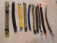 Paracord book and kit. paracord bracelets.