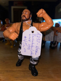 Bushwhacker Luke 1991 Hasbro WWE WWF Wrestling Booth 264