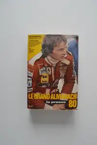 Le grand Almanach la Presse 1980 Gilles Villeneuve