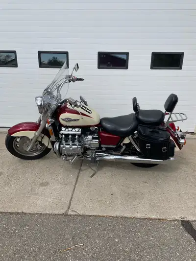 Model GL1500 (F6C) • Red and Cream Paint • I’ve owned this bike for 17 years and have loved putting...