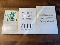 Death & Health Books - When Breath Becomes Air & Others
