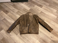 Manteau de cuir - moto