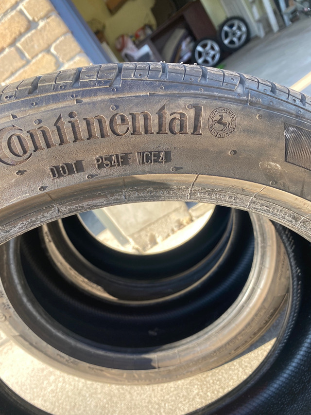 Continental 18” All Season tires (quantity - 3) in Tires & Rims in Stratford - Image 3