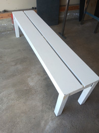 White bench - excellent condition
