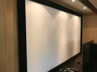 Elunevision Fixed Frame Projection Screen