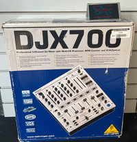 5CH Behringer DJX700 Mixer With Cord & Box (29700480)