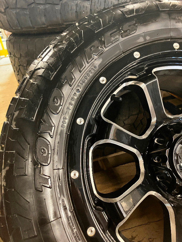 All season Toyo tiers on 20” aluminum rims. 5 Bolt in Tires & Rims in Prince George - Image 2