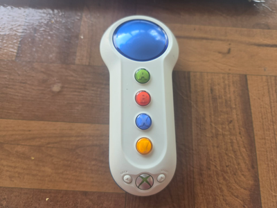 Xbox 360 wireless controller Big Button Blue and White, View more