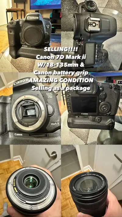 Canon 7D Mark ii AMAZING CONDITION, View more