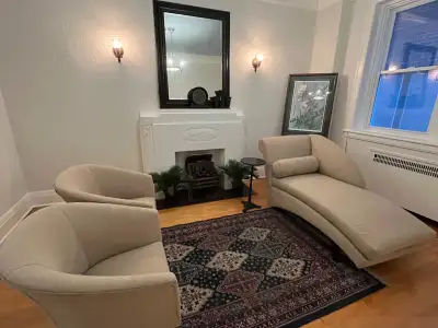 Tub chairs and chaise lounge for sale, View more