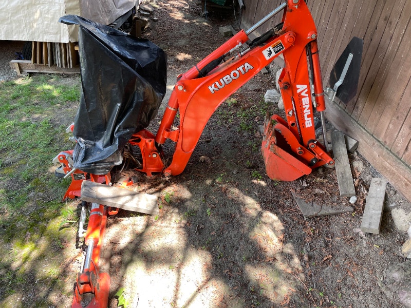 Kubota tractor backhoe Farming Equipment Kelowna Kijiji