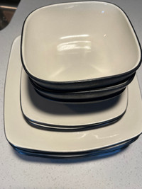 CORELLE HEARTHSTONE STONEWARE DISHES 