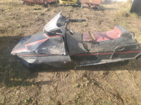 Vintage Motoski & Allouette 295 Snowmobile Sleds for Parts 