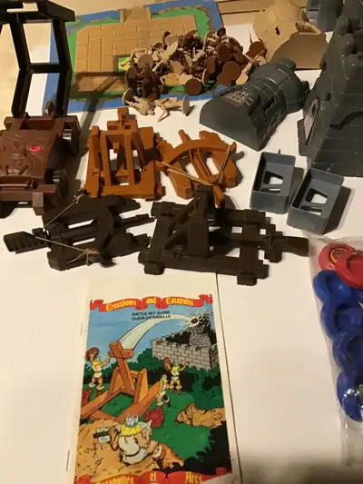 Toys and Magazine