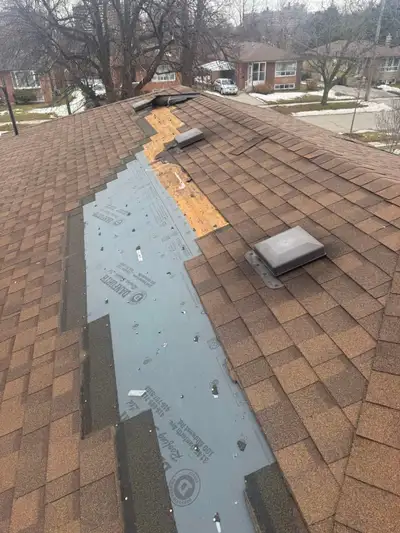 Roof Repair & Shingle Replacement Leaks, missing shingles, flashing repair and full replacement. Fre...