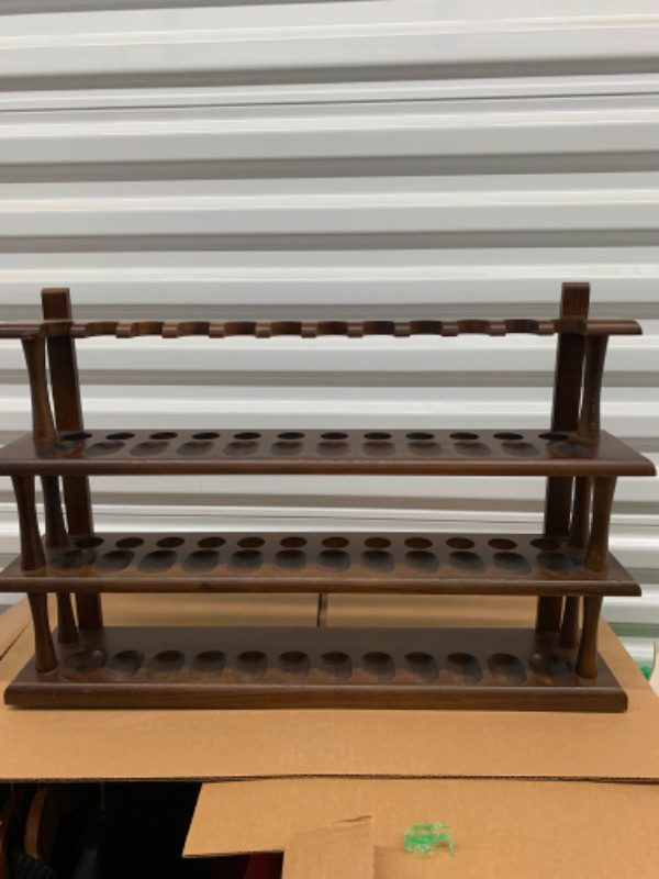 36 Piece Pipe Stand, Large Pipe Stand, Tobacco Pipe Rack, Unique in Arts & Collectibles in Markham / York Region
